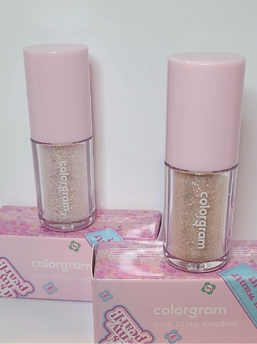 Colorgram Milk Bling Shadow - Fairy like 07 and Double Star 01 Glitter Duo